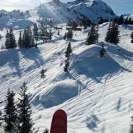 L'Appartement Les Bossons En Lisiere De Foret Dans Le Chalet Genepi Arêches Dış mekan fotoğraf