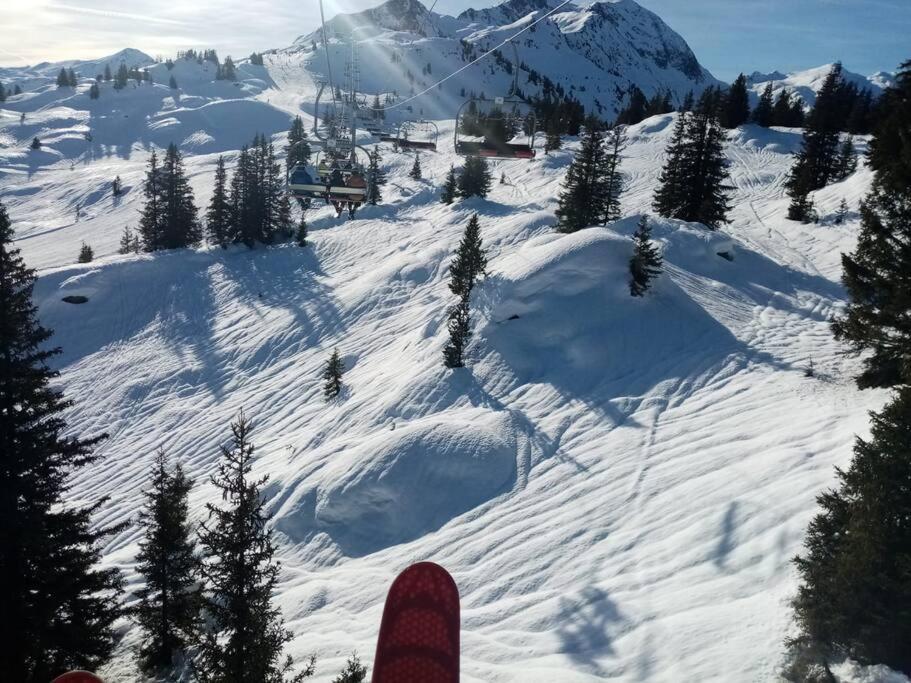 L'Appartement Les Bossons En Lisiere De Foret Dans Le Chalet Genepi Arêches Dış mekan fotoğraf